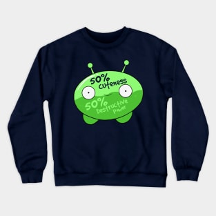 Fifty Percent of Cuteness Crewneck Sweatshirt